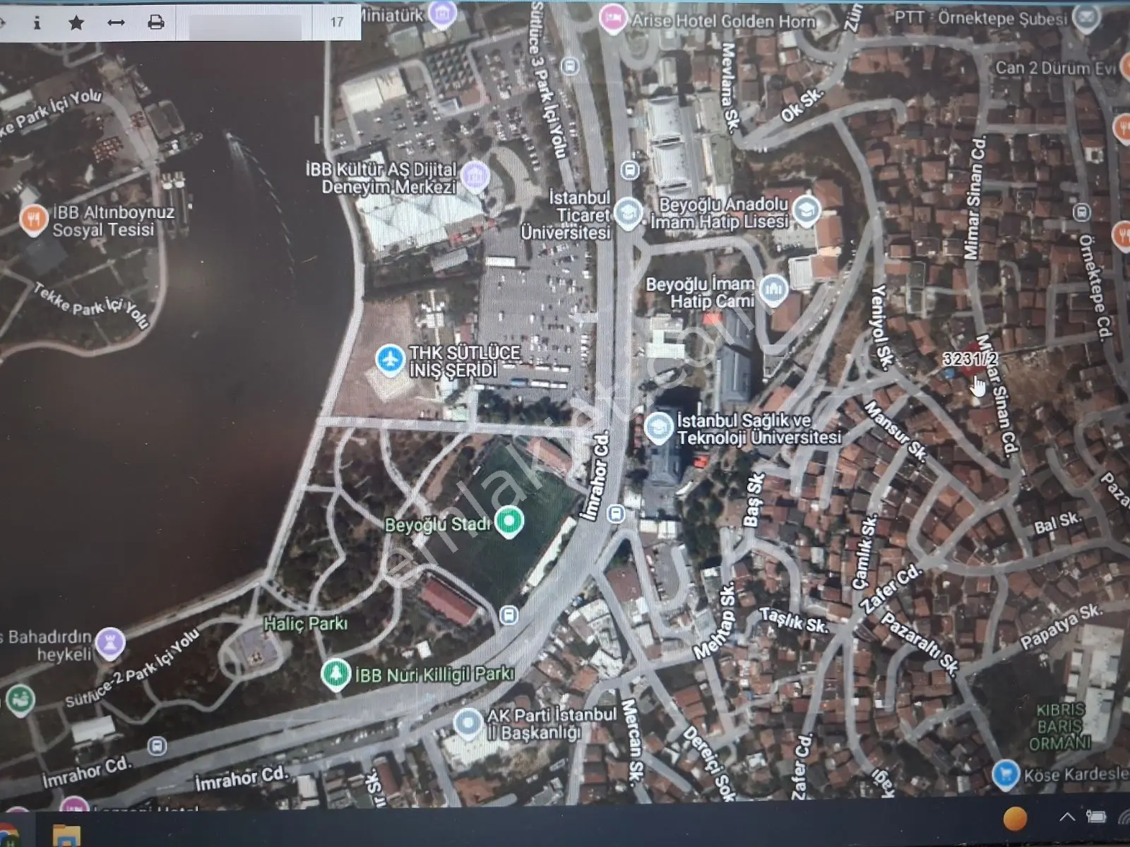 Satılık Arsa Beyoğlu Örnektepe'de Cadde Üstü 249 M² - Görsel 13
