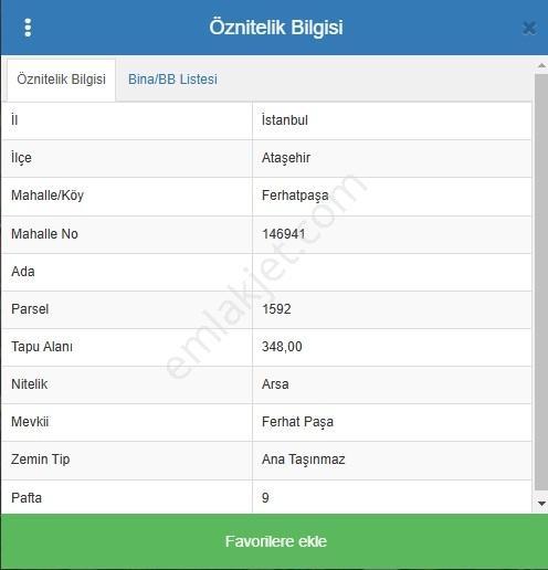 Ataşehir Ferhatpaşa Konut &ticari İmarlı 214 M2 Bitişik Parselde - Görsel 6