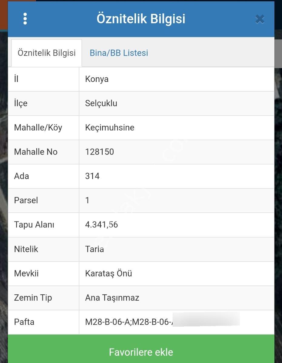 Derbentli Gayrimenkul'den Kecimuhsinede Müstakil Tapulu 4341 M2 - Görsel 2