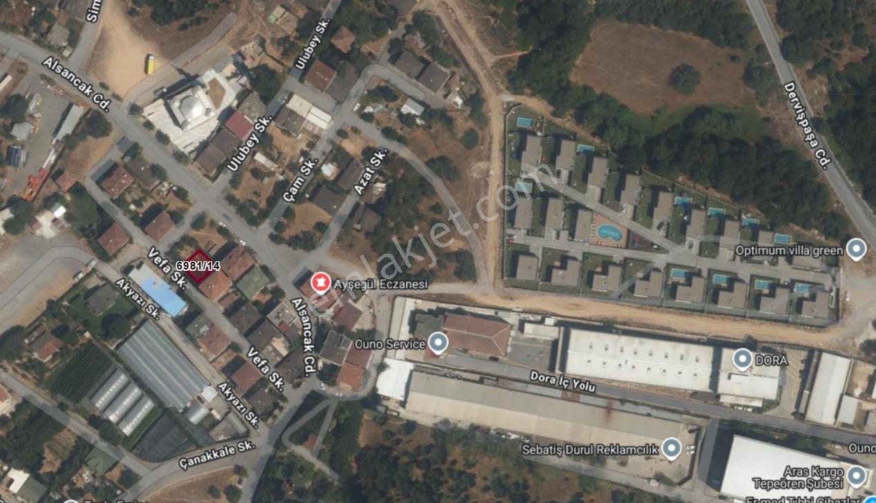 Varlı Kent'ten Tuzla'da Konut İmarlı Müstakil Tapulu Arsa - Görsel 2