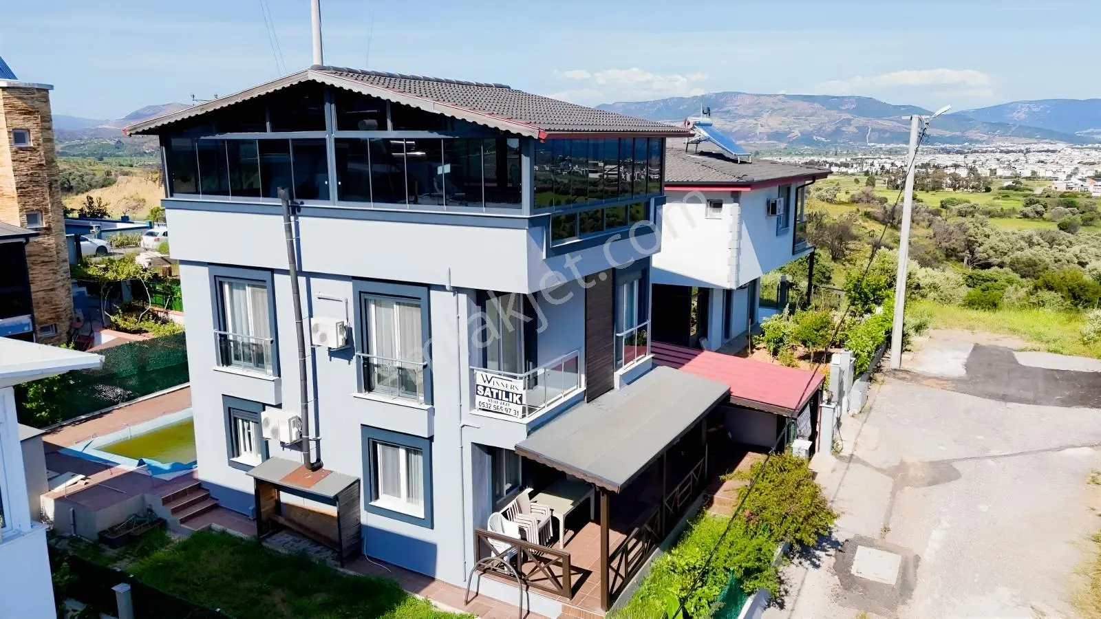 Müstakil,deniz Manzaralı,havuzlu, Full Kredili, 270m², 4+1 Villa - Görsel 2