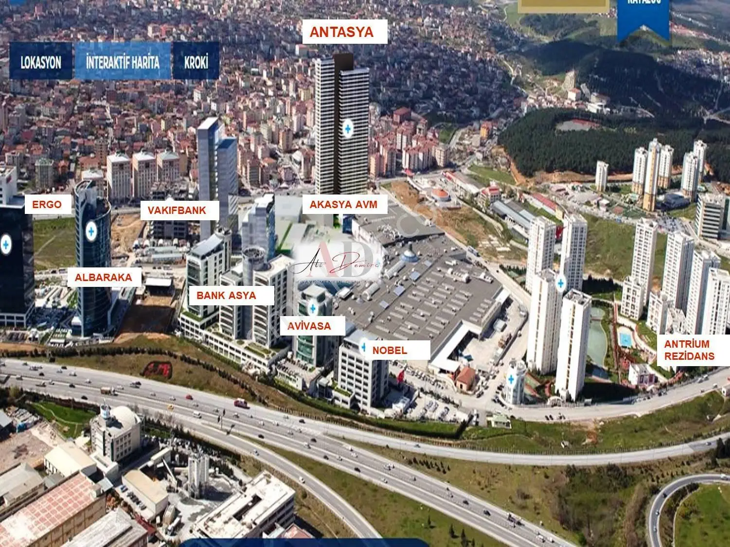 Antasya Residence Satılık 1+1 Daire - Görsel 3
