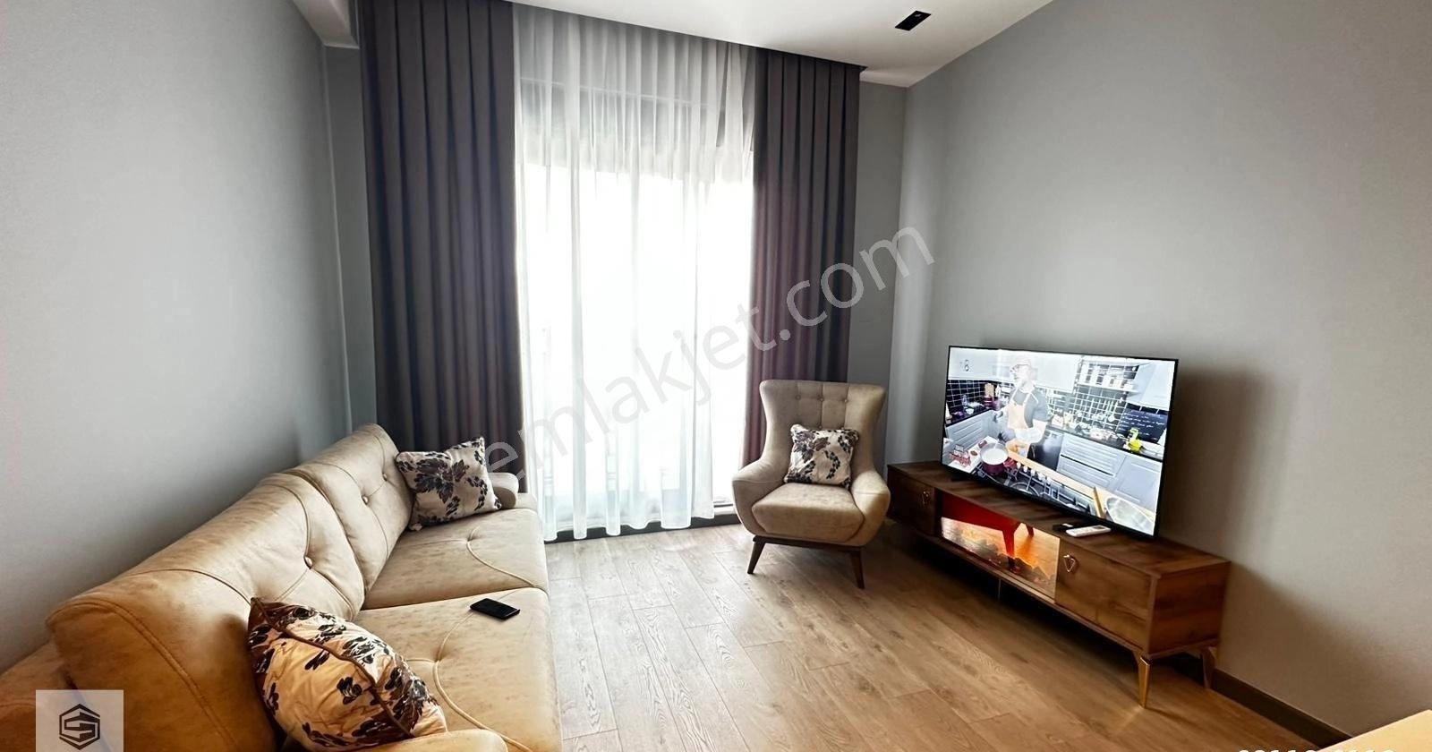 Aksu Altıntaş Allure'da 1+1 Full Mobilyalı Ara Kat Kiralık - Görsel 2