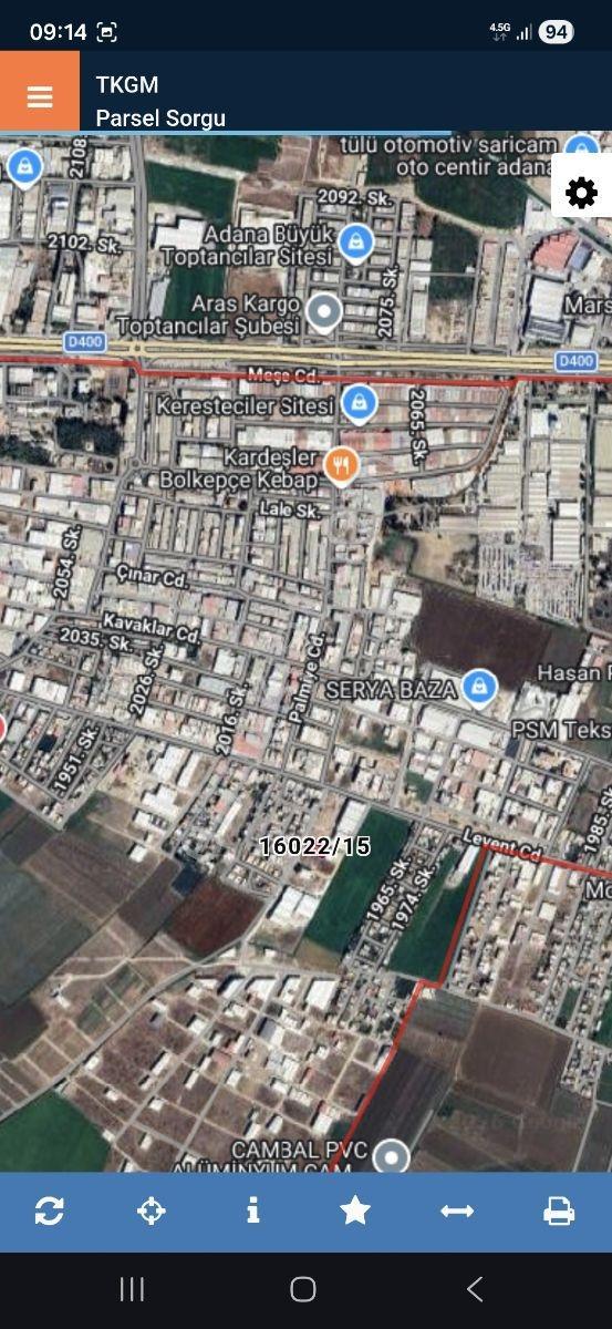 Atıcı'dan Keresteciler Sitesi Civarında 1000 M2 Sanayi İmarlı - Görsel 2
