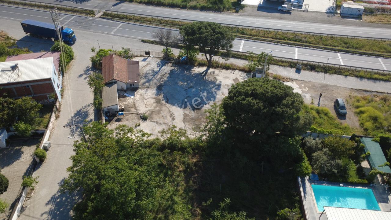Yola Cephe 1300m2 Etrafı Çevrili Kiralık Arsa - Görsel 7