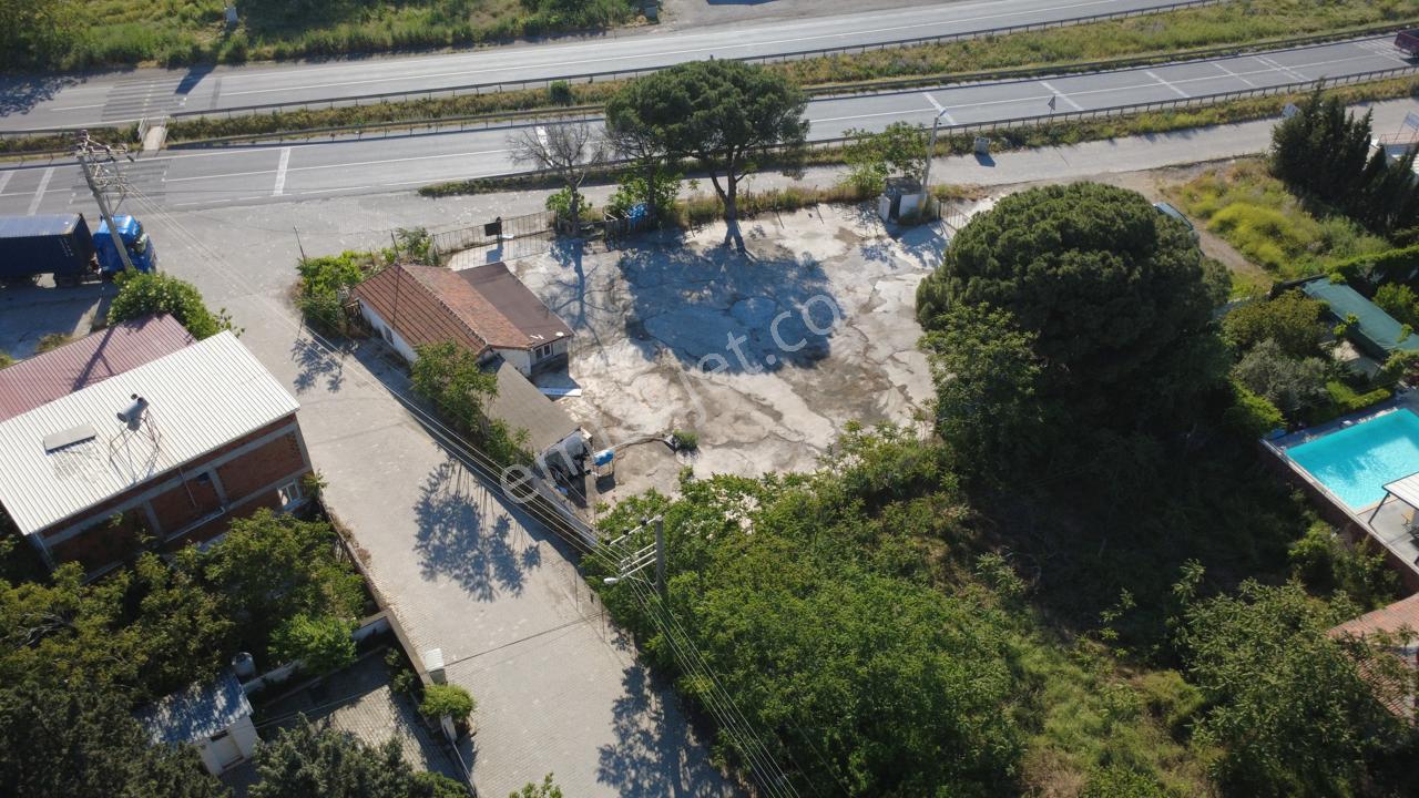 Yola Cephe 1300m2 Etrafı Çevrili Kiralık Arsa - Görsel 6