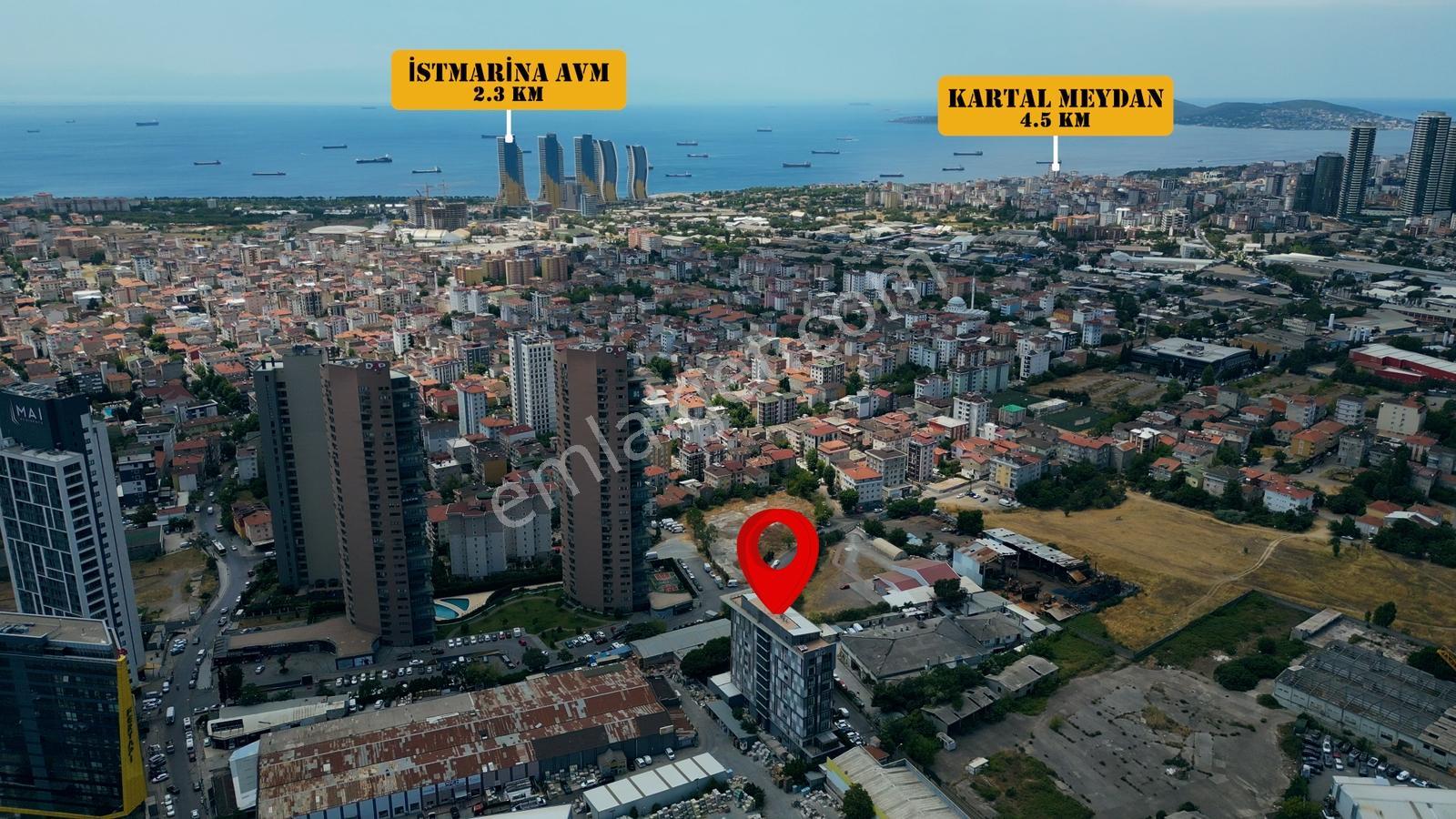 Butiq Kartal'da Özel Yapım Deniz Manz. Yüksek Tavanlı 3+1 Loft ! - Görsel 40