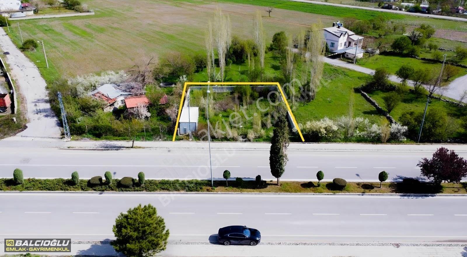 Balcıoğlun'dan Bozkır Ana Yola Sıfı, 5 Kat İmarlı Satılık Arsa