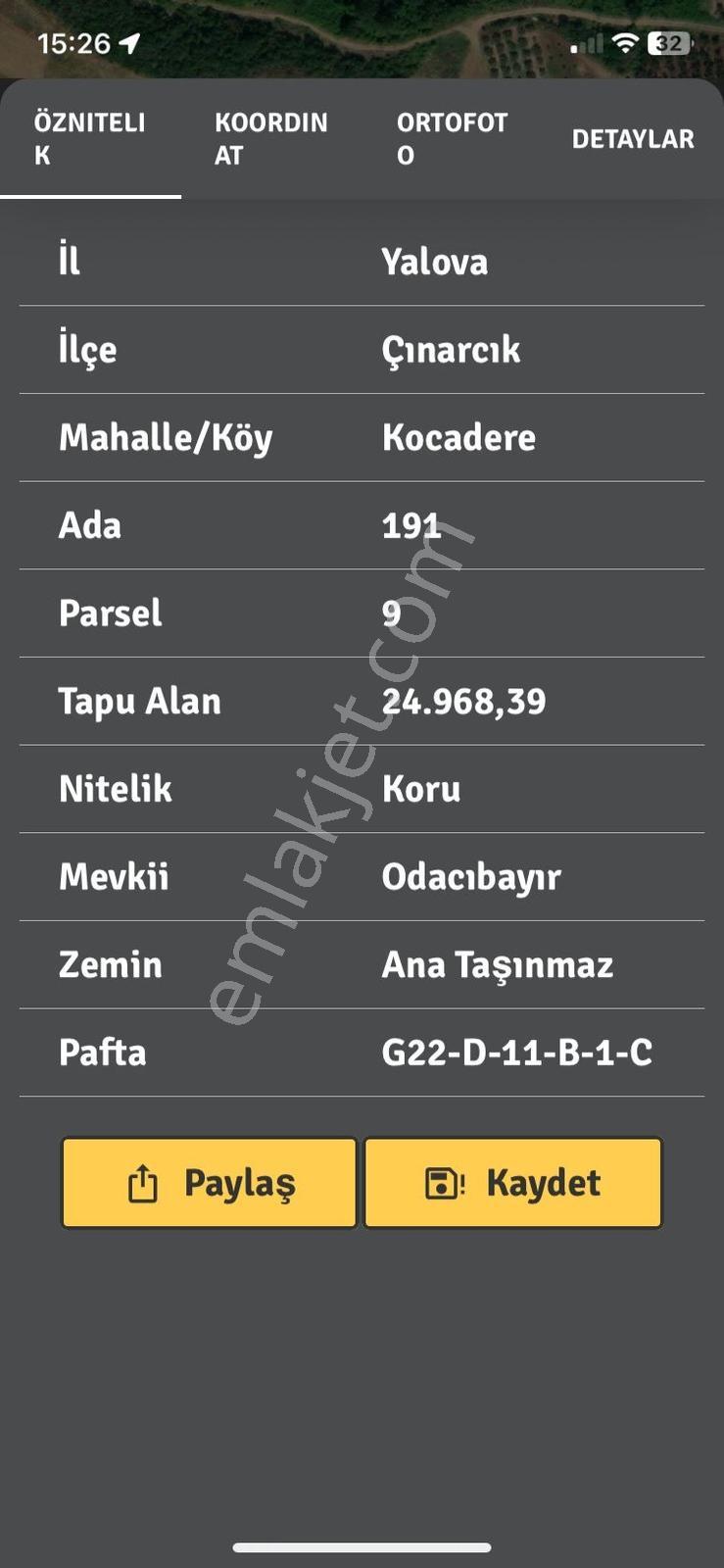 Yalova Çınarcık Kocadere'de Satılık Fırsat Arazi - Görsel 29