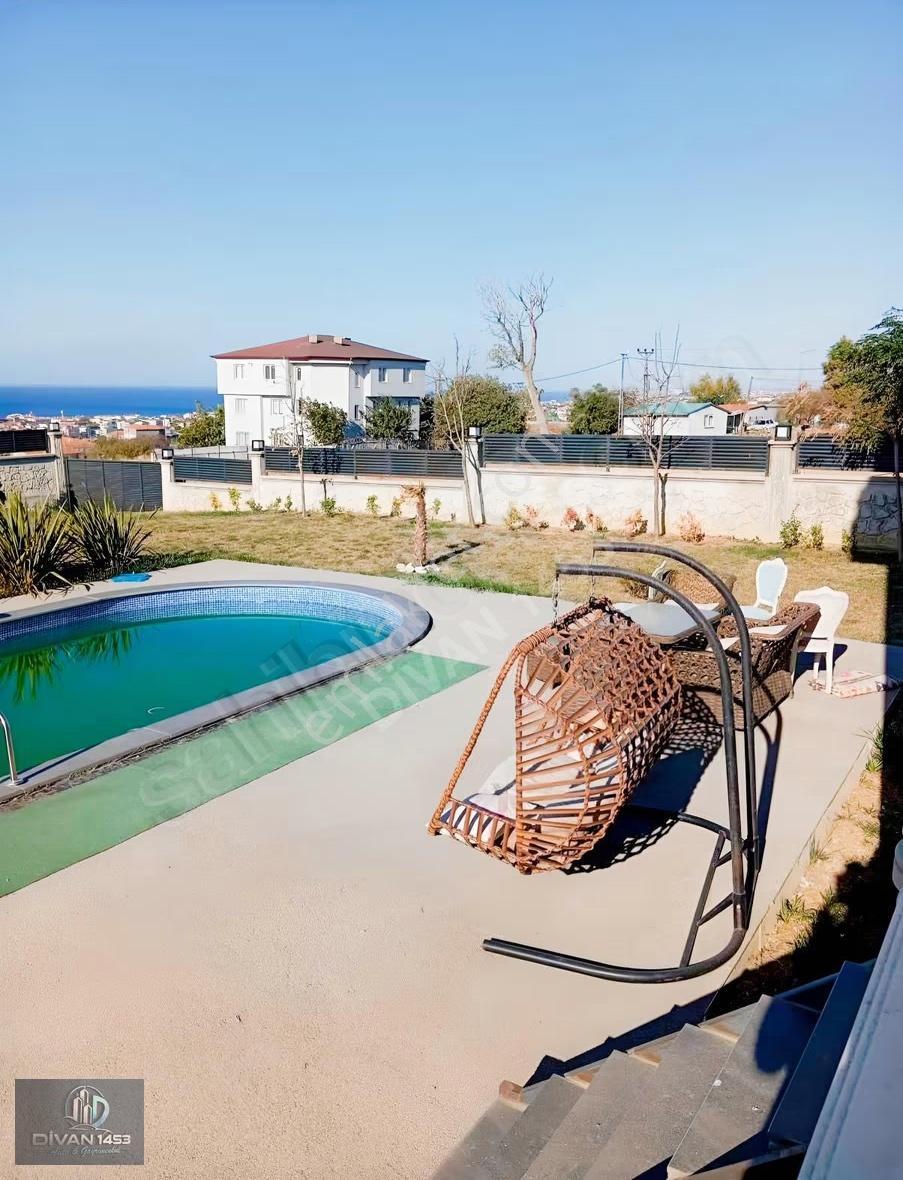 Emsalsiz 9+2 Deniz Manzaralı 1100 Dönüm İçinde Satılık Villa - Görsel 9