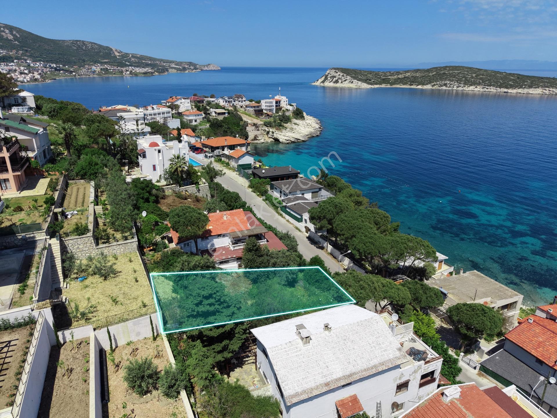 Karaburun İncirlikoyda Deniz Manzaralı Satılık İmarlı Arsa - Görsel 22