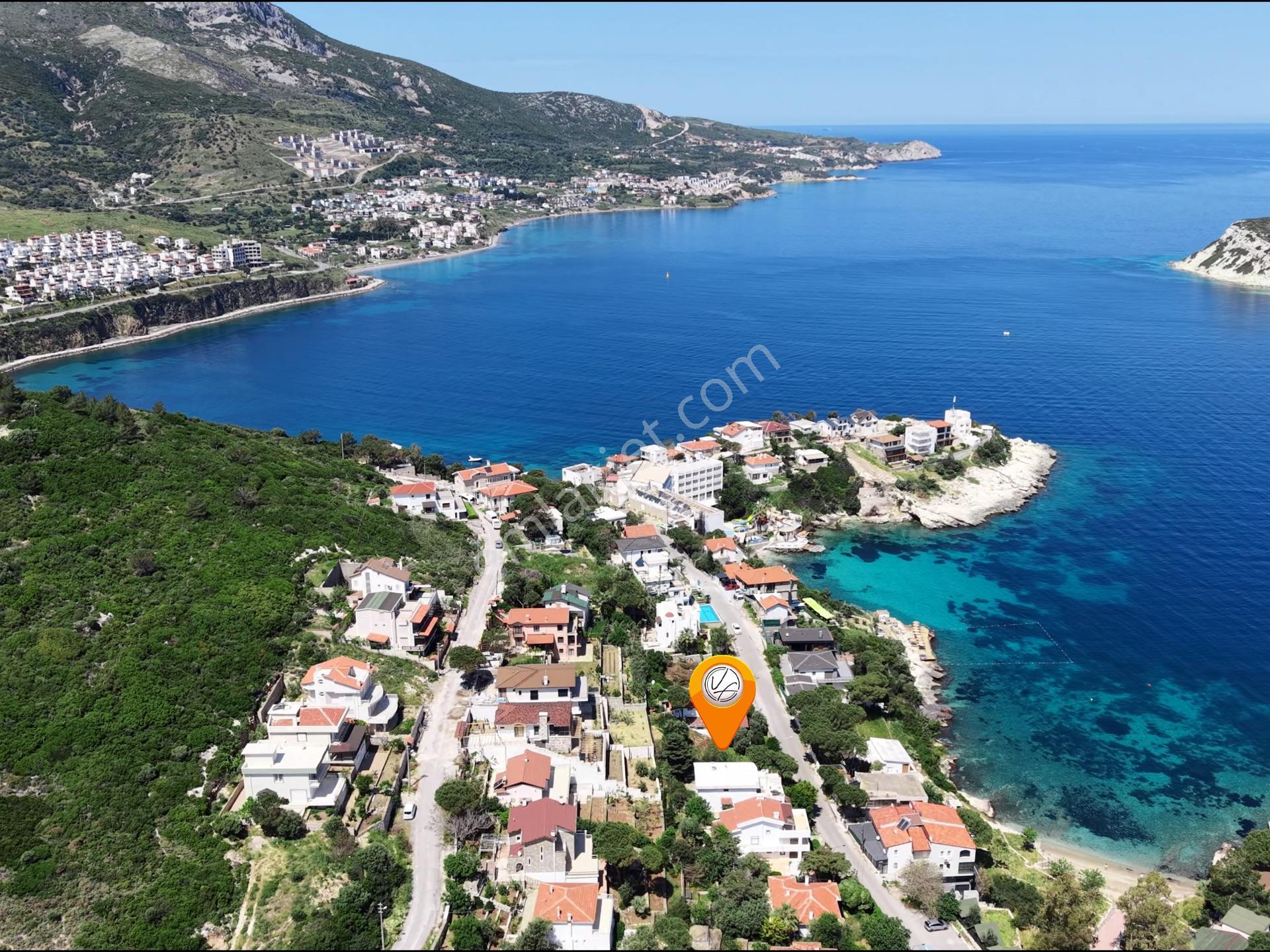 Karaburun İncirlikoyda Deniz Manzaralı Satılık İmarlı Arsa - Görsel 3