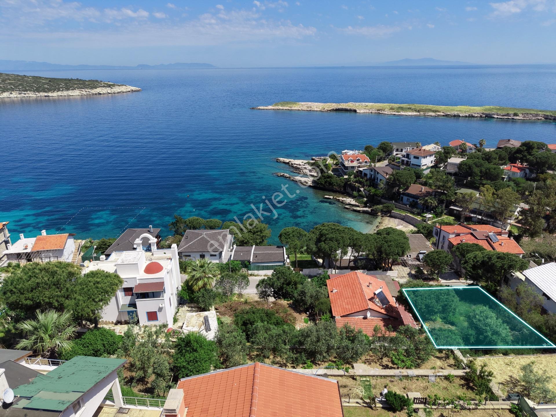 Karaburun İncirlikoyda Deniz Manzaralı Satılık İmarlı Arsa - Görsel 13