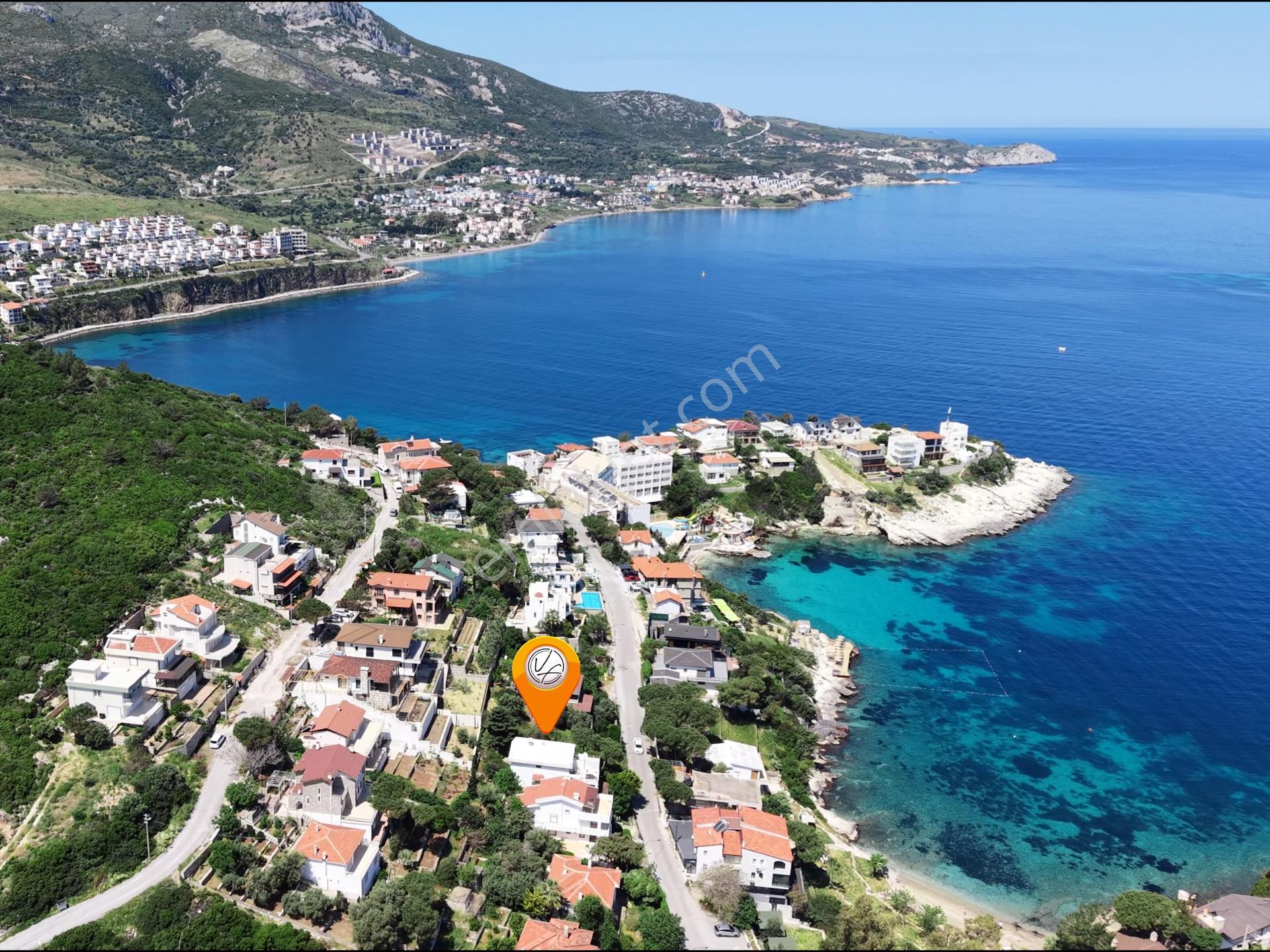 Karaburun İncirlikoyda Deniz Manzaralı Satılık İmarlı Arsa - Görsel 8