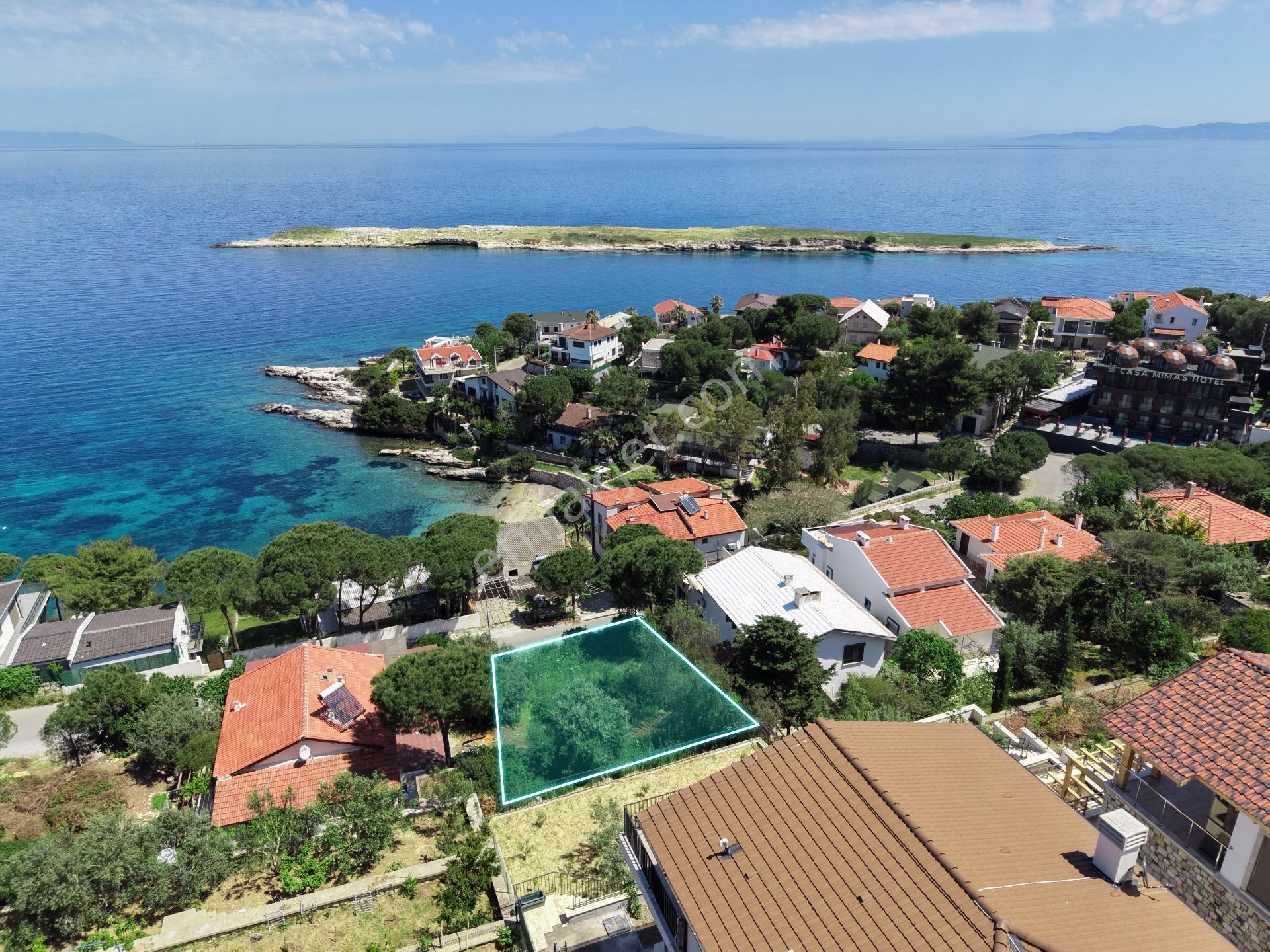 Karaburun İncirlikoyda Deniz Manzaralı Satılık İmarlı Arsa - Görsel 31