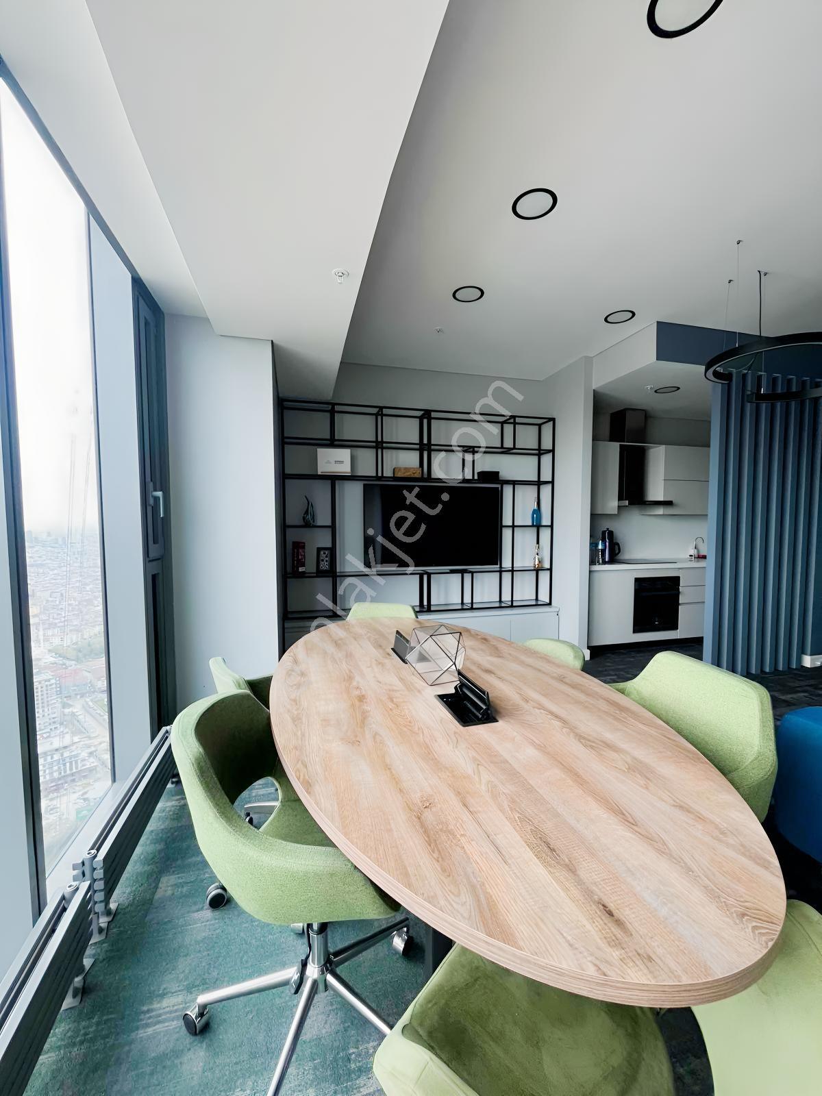 Skyland Full Eşyalı Geniş M2 Kiralık Ofis - Görsel 19