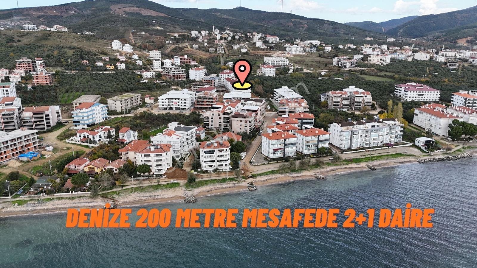 Ay Emlak'tan Denize 200 Metre Mesafede Yeni Bina 3.kat 2+1 Daire
