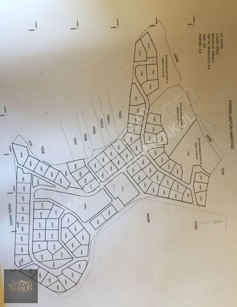 Söke Ağaçlı'da Deniz Manzaralı Villa Arsası - Görsel 4