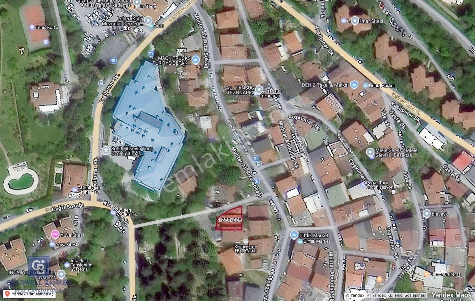 Kuruçeşme Ömür Tepesinde Müstakil Tapulu 193 M2 Satılık Arsa - Görsel 17