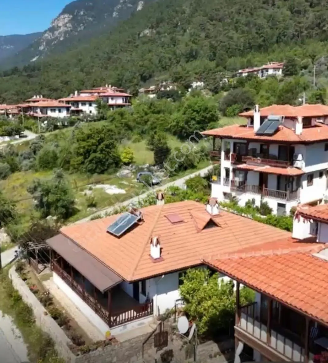 Akyaka' Da Muhteşem Deniz Manzaralı Müstakil Ev - Görsel 3
