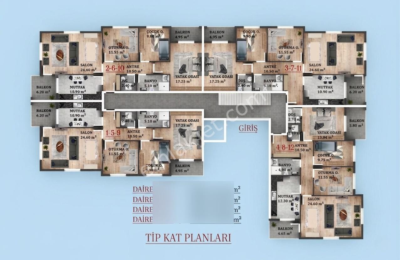 Remax Hür'den Serdivan Yazlık'ta 3+1 Satılık Sıfır Daireler - Görsel 29