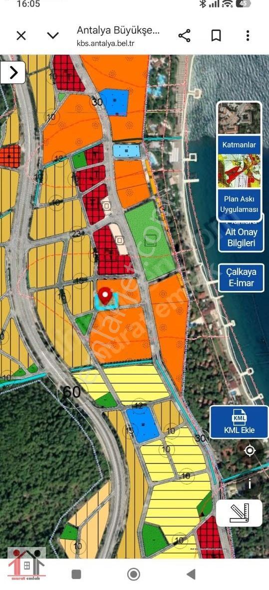 Kemer Beldibinde Otel Ve Tatil Köyü İmarlı 2457m2 Tek Tapu Arsa - Görsel 6