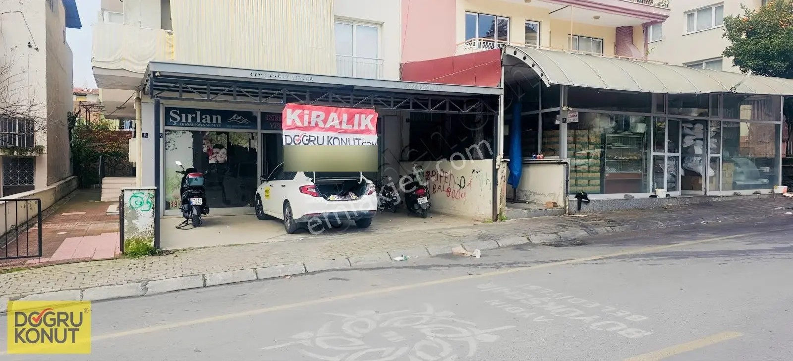 Girne Mahallesi Kiralık Bahçeli Depolu Dükkan