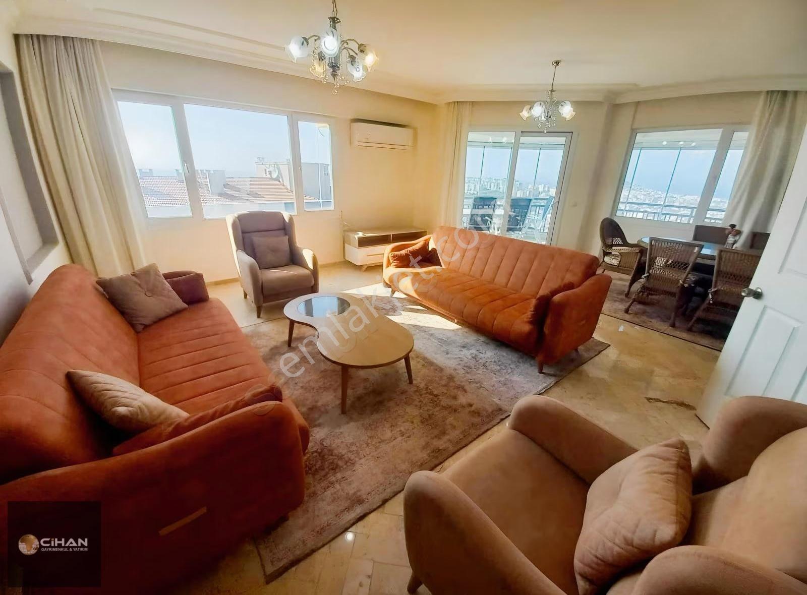 Kuşadasında 3+1 Full Deniz Manzaralı Eşyalı Daire - Görsel 12