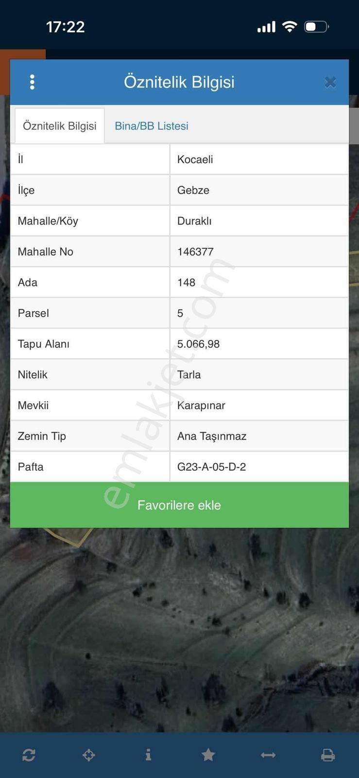 Akgün'den Kocaeli Gebze'de Yatırımlık Satılık Tarla - Görsel 3