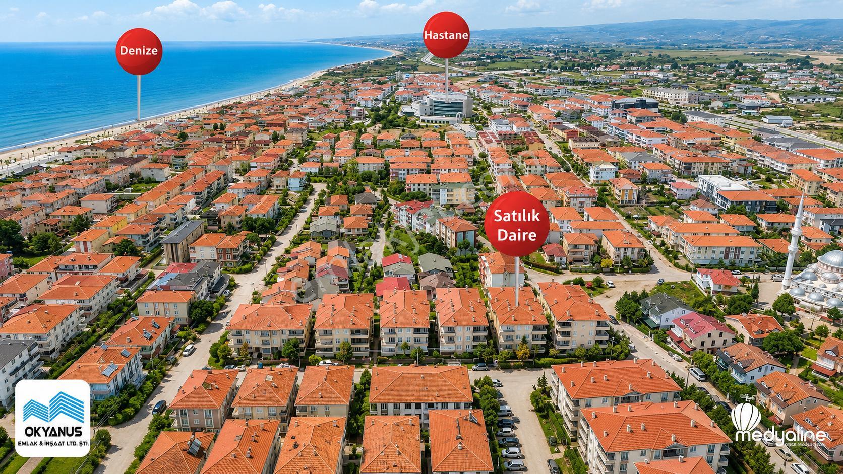 Sakarya Karasu Da Yalı Mah De Satılık Ara Kat 2+1 Daire - Görsel 19