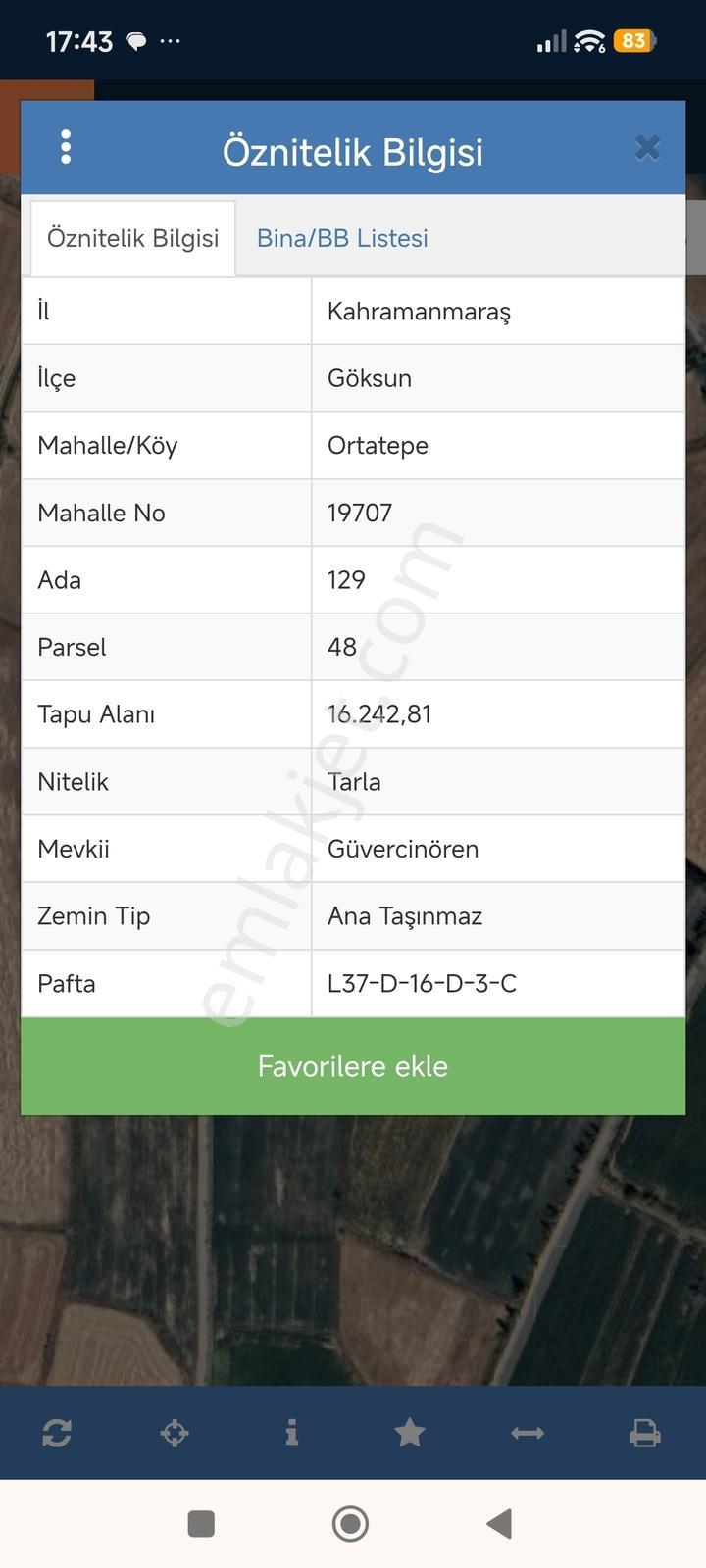 Tok Emlak'tan Ortatepe Mahallesinde Satılık Arazi - Görsel 3