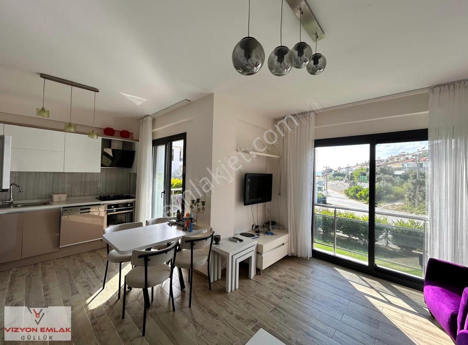 Milas Güllükte Deniz Manzaralı Müstakil Havuzlu Satılık Villa - Görsel 20