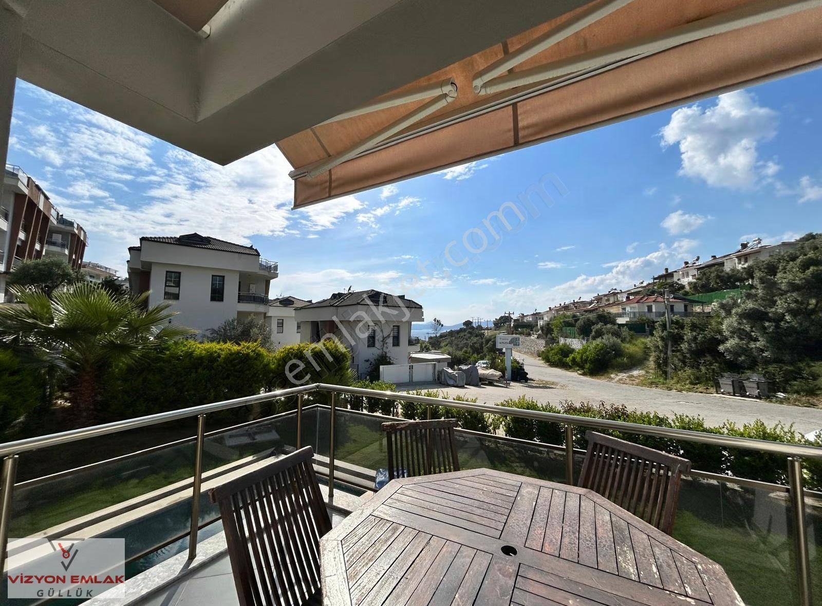 Milas Güllükte Deniz Manzaralı Müstakil Havuzlu Satılık Villa - Görsel 23