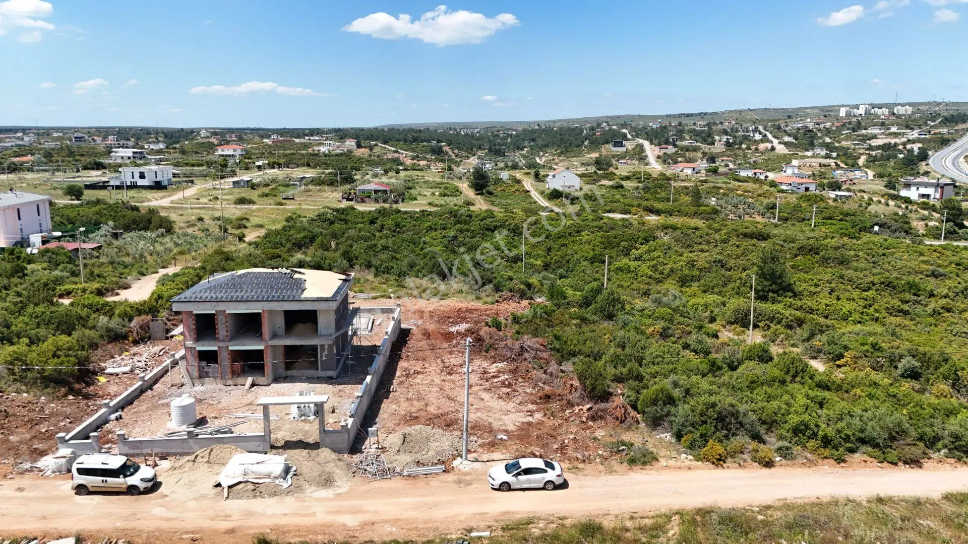 Didim Seyrantepe Tam Mustakil Satılık Villa Arsası Videolu İlan - Görsel 4
