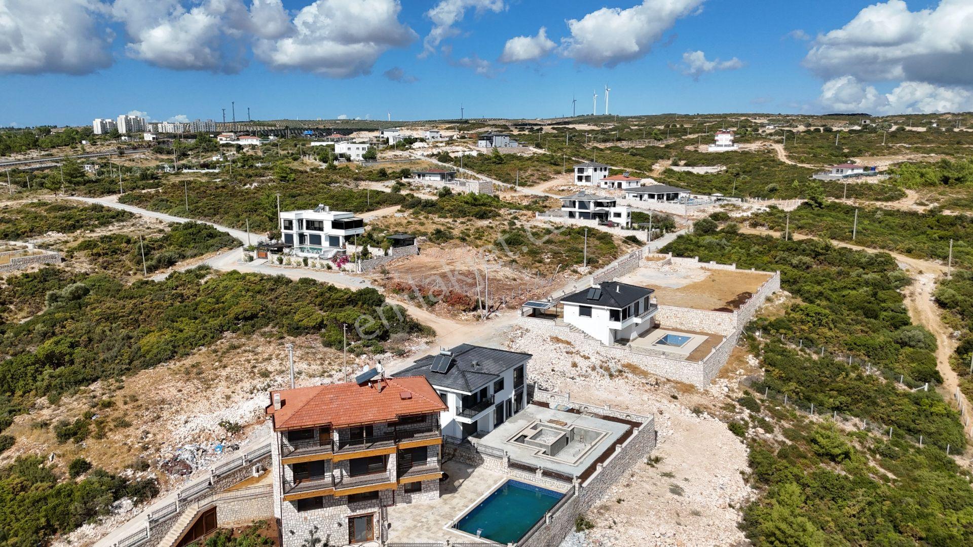 Didim Seyrantepe Yeri Düz Çift Villa İmarlı 600 M2 Satılk Arsa
