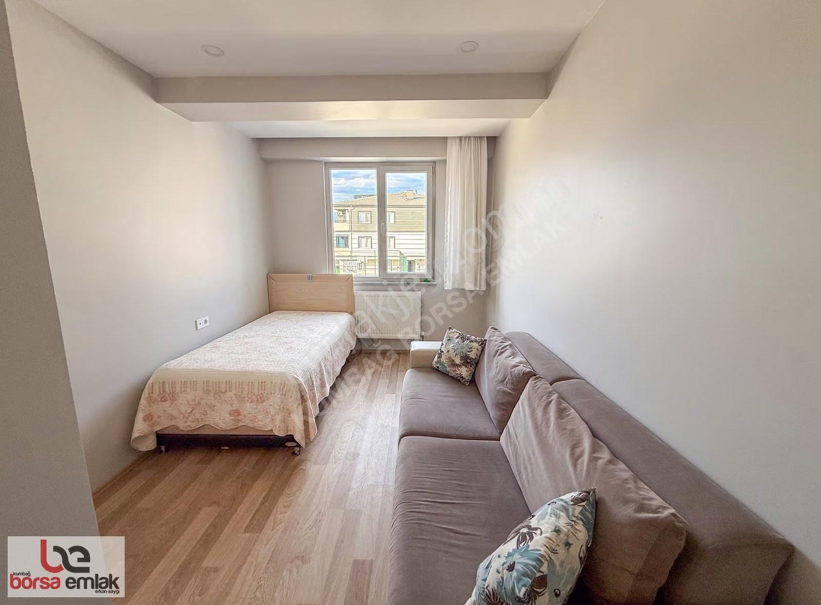 Kumbağ Havuzlu Sitede Eşyalı Kiralık Lüks 2+1 Daire - Görsel 13