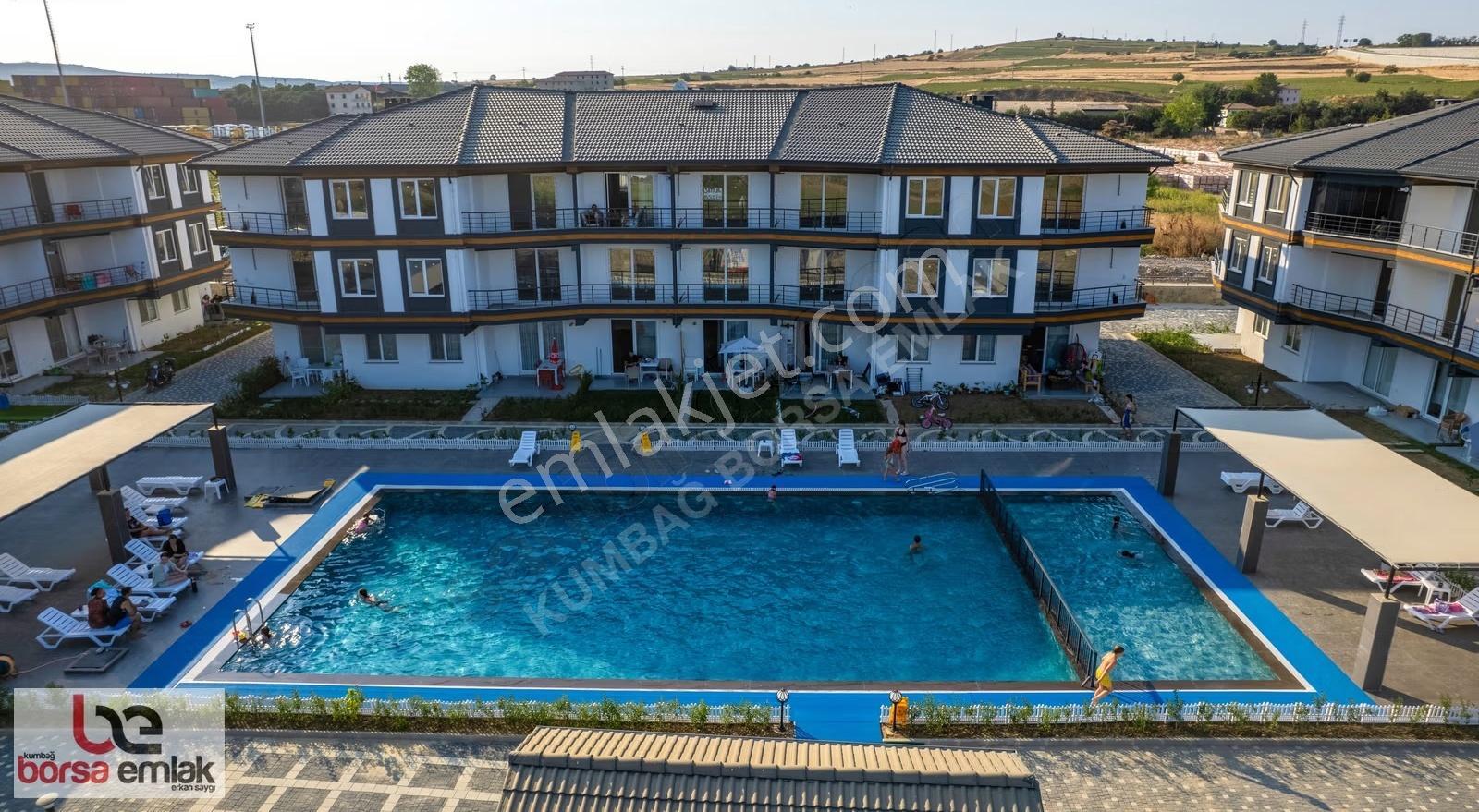 Kumbağ Havuzlu Sitede Eşyalı Kiralık Lüks 2+1 Daire - Görsel 9