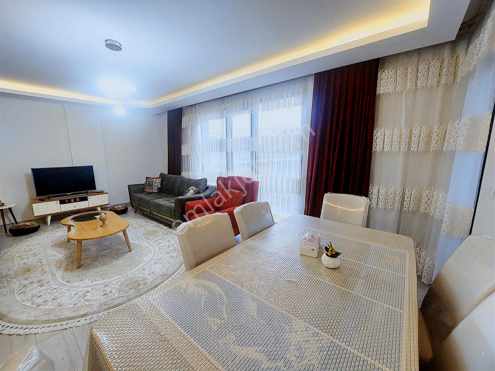 Dere Gayrimenkulden Eşyalı Satılık Deniz Manzaralı 3+1 Daire - Görsel 2