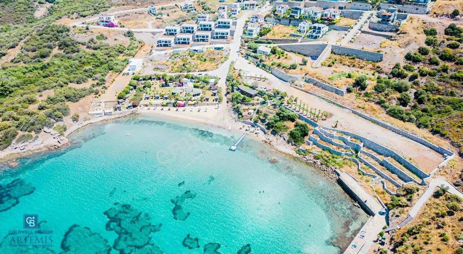 Milas Boğaziçi Deniz Manzaralı Satılık İmarlı Arsa - Görsel 2