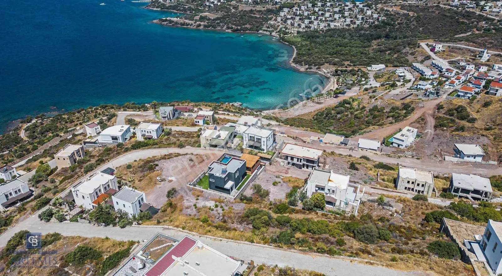 Milas Boğaziçi Deniz Manzaralı Satılık İmarlı Arsa - Görsel 18