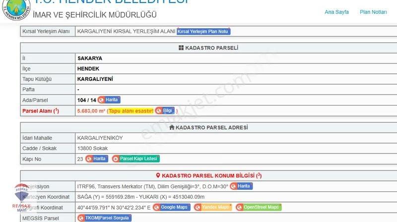 Ömer Esen'den Kargalıyeniköy De 5683 M² Konut İmarlı Arsa - Görsel 4