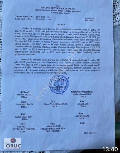 İstanbul Kumkapıda Satılık Tarihi Bina - Görsel 4