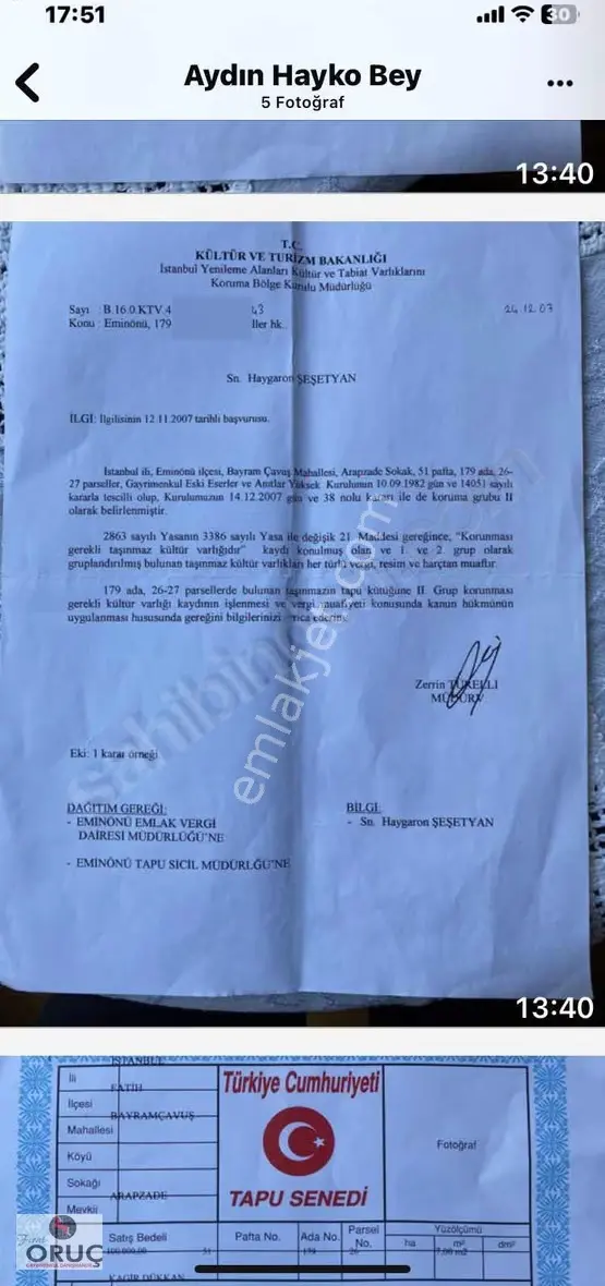 İstanbul Kumkapıda Satılık Tarihi Bina - Görsel 2