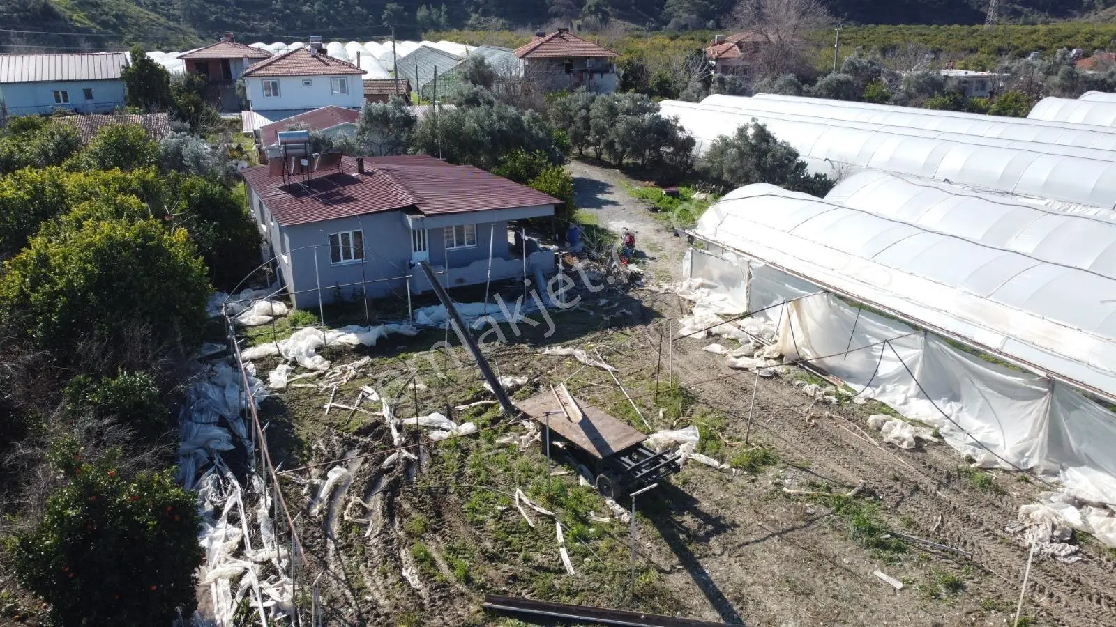 Rotam Emlaktan Ortaca'da 1337m² Tarla İçinde Satılık Mustakil Ev
