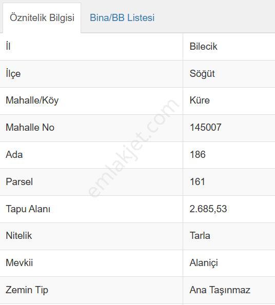 Century 21 Vizyon'dan Söğüt Küre’de Satılık Tarla - Görsel 3