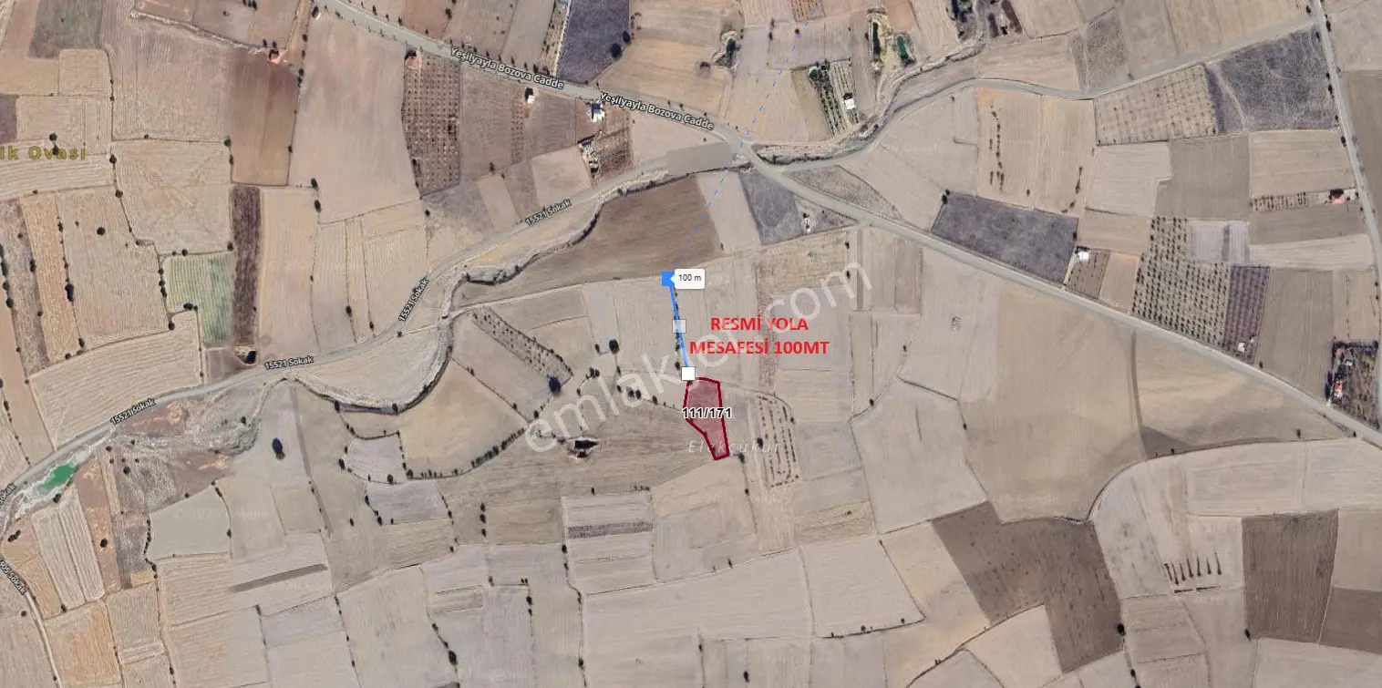 Antalya Korkuteli Yelten Mahallesi Satılık 2363m2 Tarla Arazisi - Görsel 4