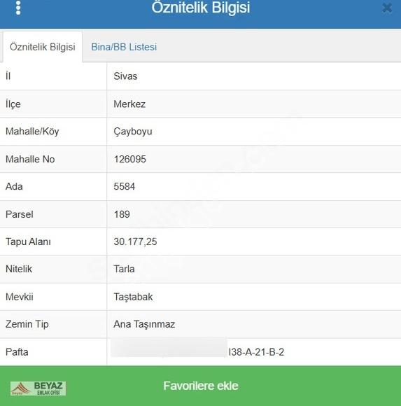 Beyaz Emlak'tan Çayboyu Mah 25.000m2 Satılık Tarla