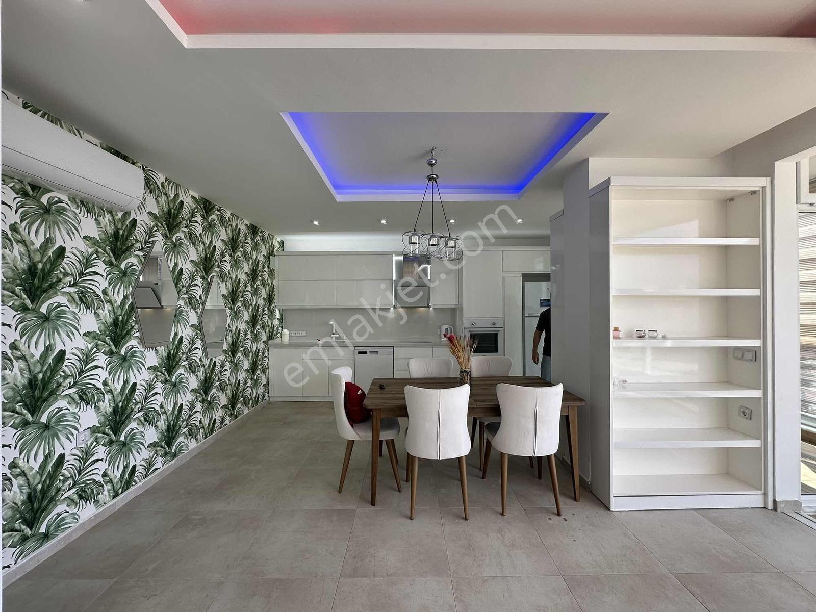 Kargıcak'da Deniz Manzaralı Kiralık Lüx 3+1 Dublex Daire - Görsel 21