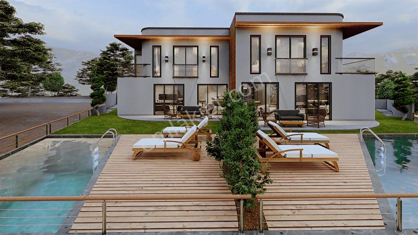 Dörttepe'de Satılık Lüks 5+2 İkiz Müstakil Villalar