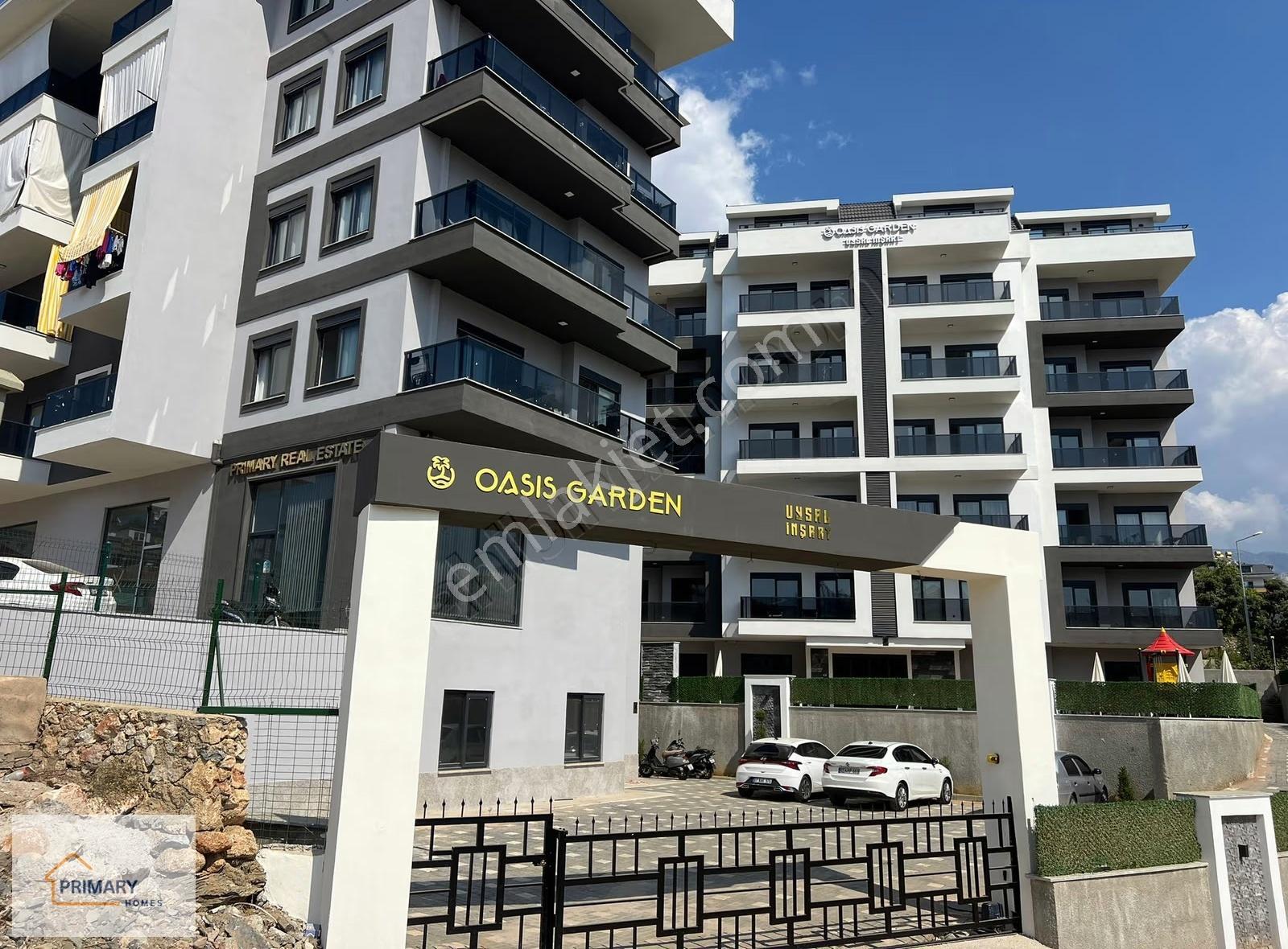 Oba Çarşamba'da Aktiviteli Site İçi Kiralık 1+1 Daire